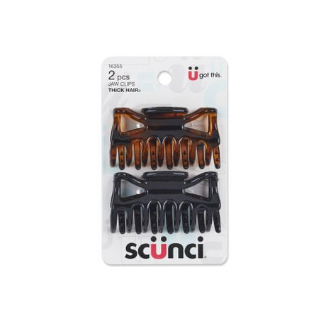 Scünci Effortless Beauty Thick Hair 6cm Jaw Clips, 2 CT-043194163557-LR-145292-1-LR eShop