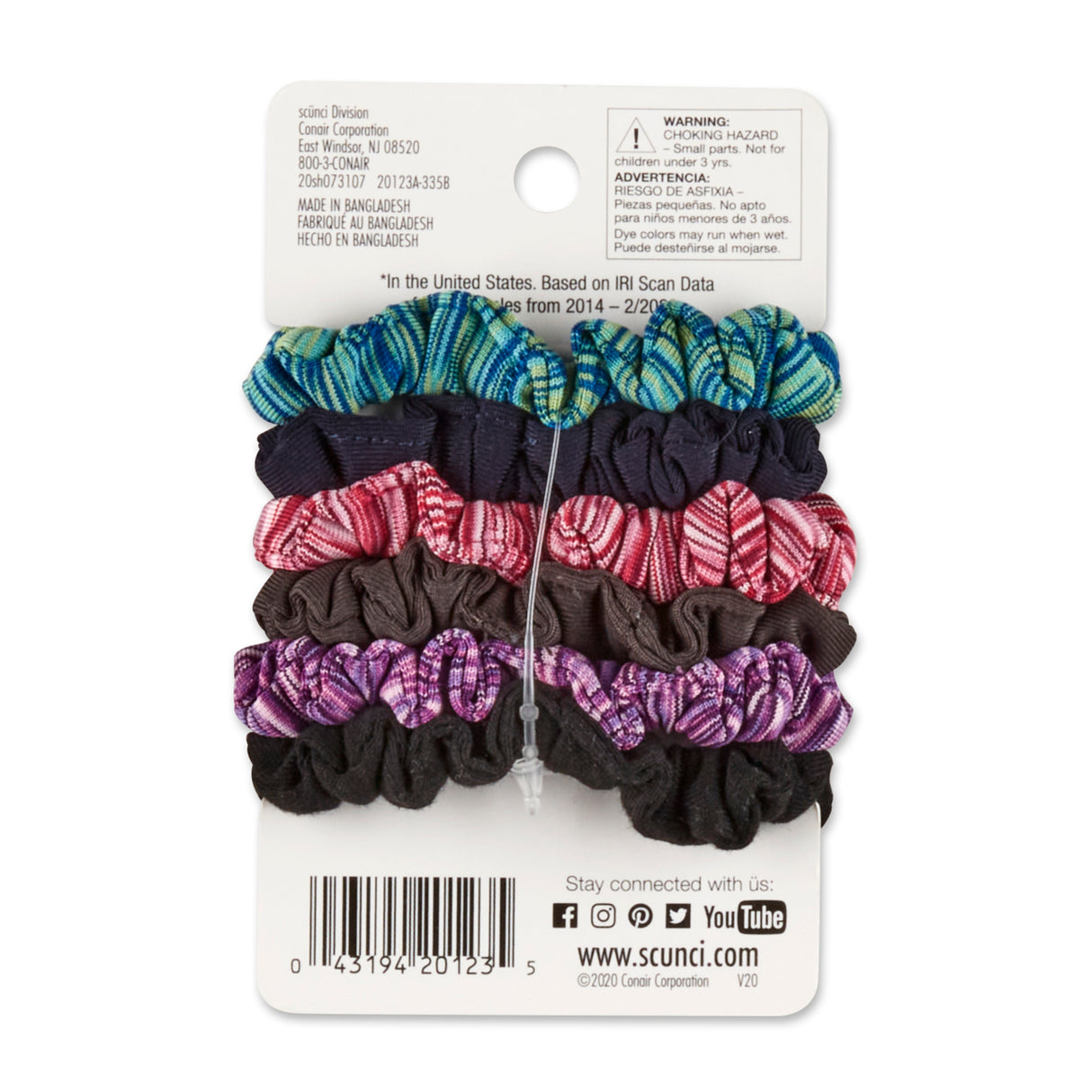 Scünci Everyday & Active Mixed Twisters, 6 CT-043194201235-LR-287581-3-LR eShop