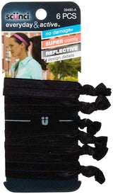 scünci Everyday & Active No Damage Knotted Ponytailers, 6 count-043194394906-LR-287582-2-LR eShop