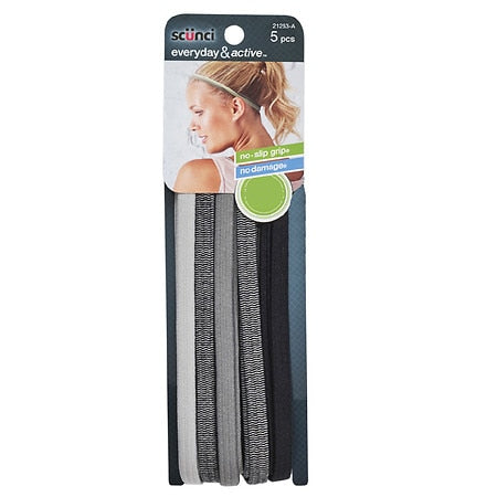 scünci Everyday & Active Skinny Headwraps, 5 count-043194212538-LR-333716-1-LR eShop
