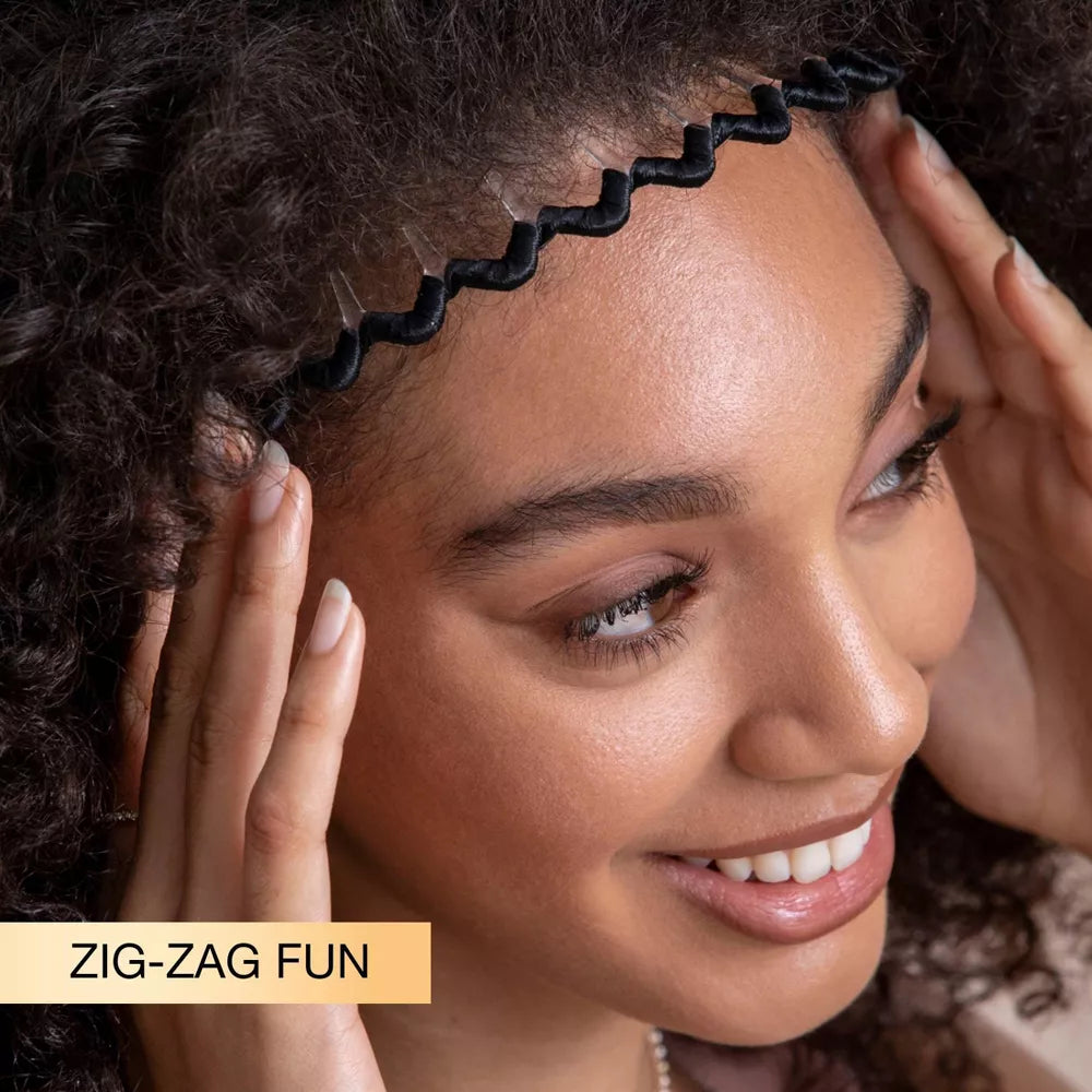 scünci Fabric Covered Zigzag Headband - Black-043194380640-LR-335026-6-LR eShop