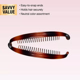 scünci Flat Banana Combs, 3 count-043194146994-LR-321003-5-LR eShop