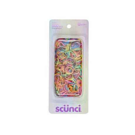 Scünci Girl No Damage Assorted Color Polybands, 500 CT-043194225347-LR-211681-1-LR eShop
