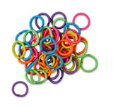 scünci Girl No Damage Hair Elastics Polybands - Assorted Colors, 48 count-043194222902-LR-192234-2-LR eShop
