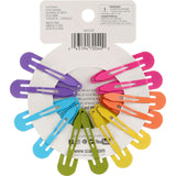 scünci Glitter Snap Clips - Rainbow, 12 count-043194700400-LR-340795-2-LR eShop