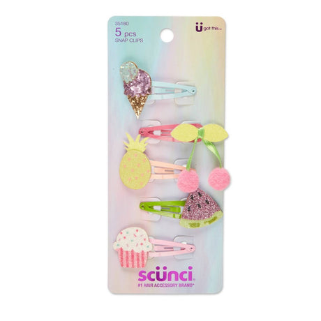 scünci Kids Fruit & Sweets Snap Clap, 5 count-043194351800-LR-340796-1-LR eShop