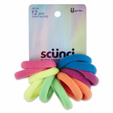 scünci Kids Soft Textured Ponytailers - Assorted Neons, 12 count-043194351251-LR-340790-1-LR eShop