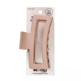 scünci Large Open Rectangle Claw Clip For Thick Hair - Matte Blush-043194601479-LR-354158-1-LR eShop