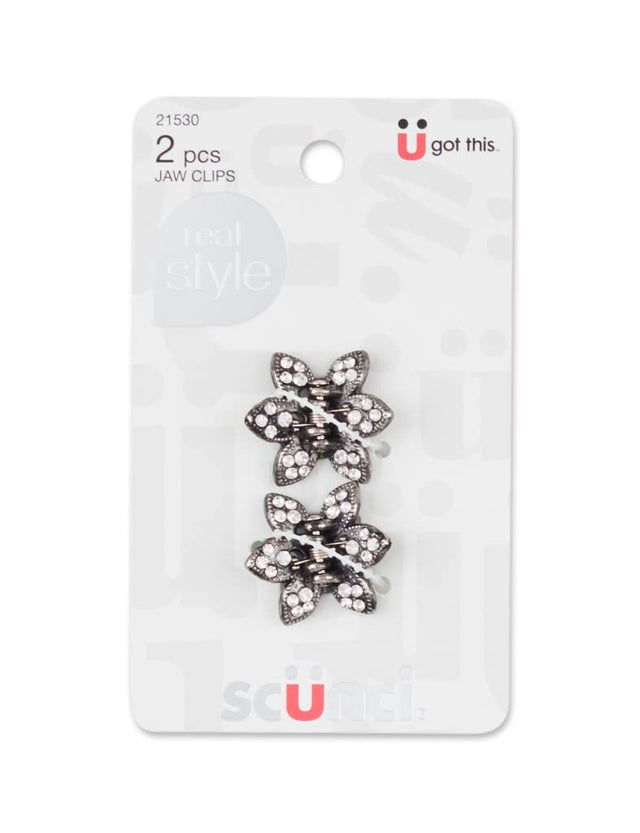 scünci Metal Flower Jaw Clips, 2 count-043194215300-LR-332515-1-LR eShop