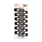 scünci Metal Snap Barrettes - Black, 12 count-043194169986-LR-179047-1-LR eShop
