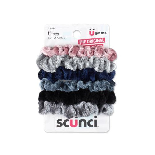 Scunci Mini Velvet Scrunchies, 6.0 Ea-043194334643-LR-332525-1-LR eShop