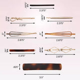 scünci Mixed Fashion Pins & Barrettes - Assorted, 8 count-043194103980-LR-359253-4-LR eShop