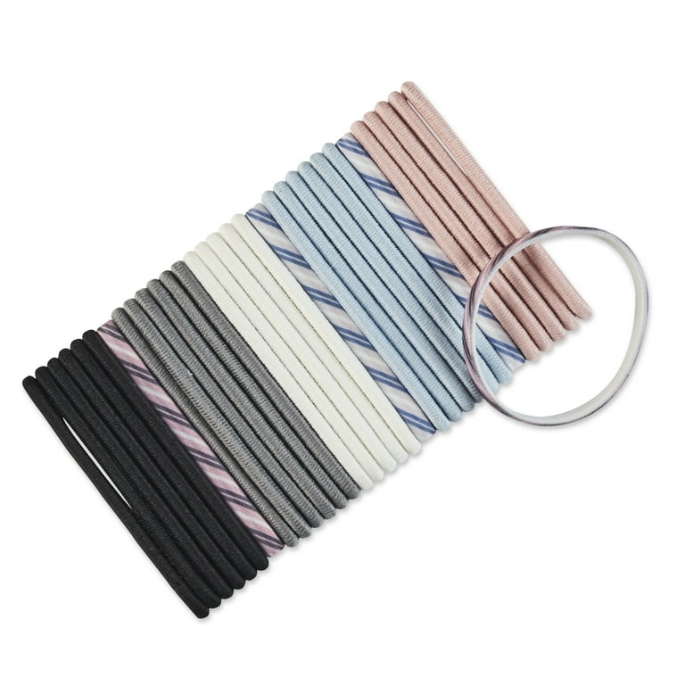 scünci Mixed Pastel Colored Hair Elastics, 32 count-043194703241-LR-353157-3-LR eShop
