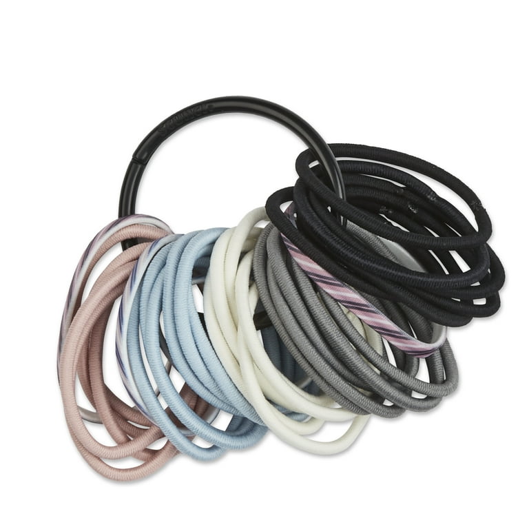 scünci Mixed Pastel Colored Hair Elastics, 32 count-043194703241-LR-353157-4-LR eShop