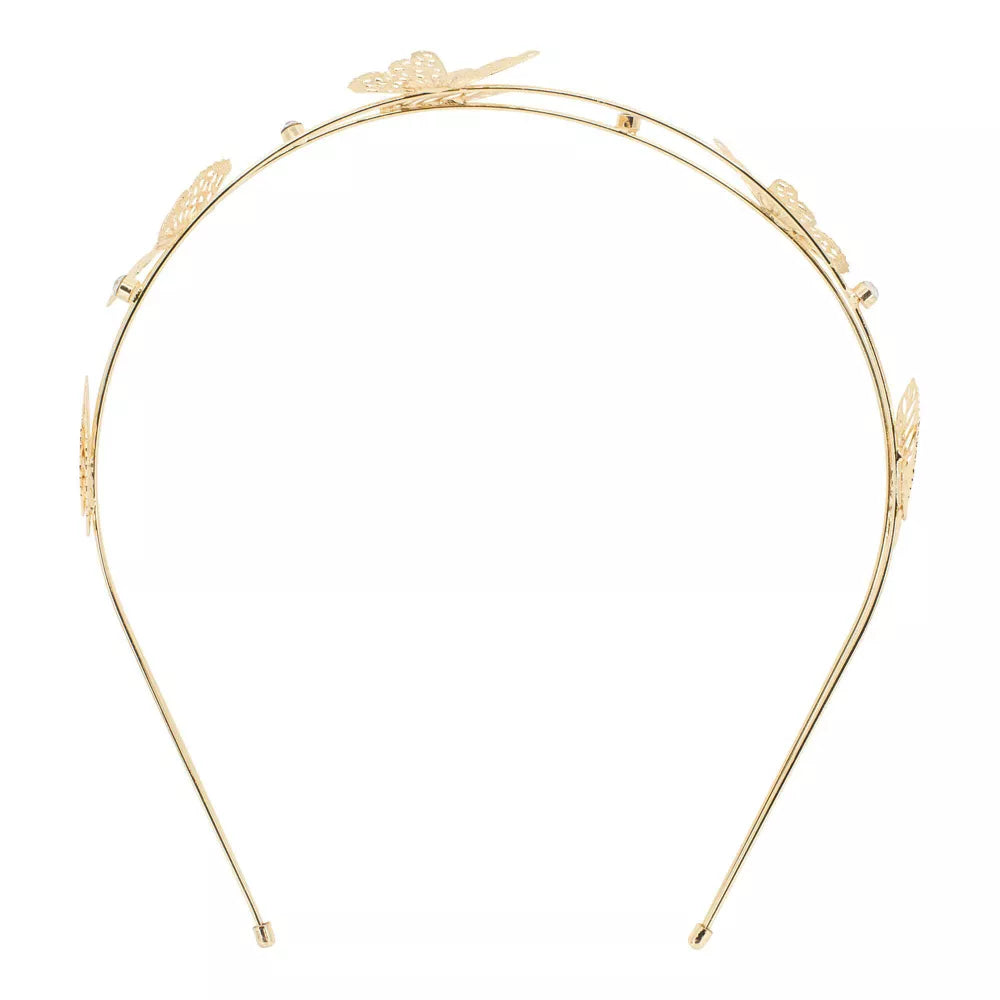 scünci Multi-Strand Stone Embellished Butterfly Metal Headband - Gold-043194703302-LR-352766-5-LR eShop