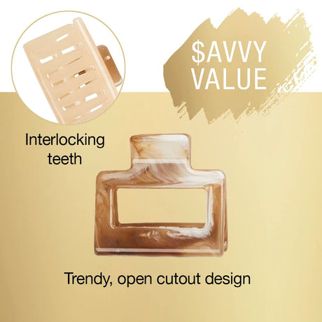 scünci Neutral Claw Clips, 3 count-043194601523-LR-350149-2-LR eShop