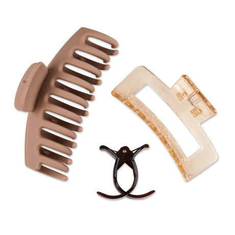 scünci Neutral Mixed Claw Clips, 3 count-043194690671-LR-348448-2-LR eShop