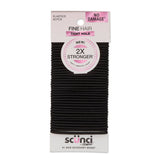 scünci No Damage 2X Stronger Elastic Hair Ties for Fine Hair - Black, 40 count-043194101443-LR-364131-1-LR eShop