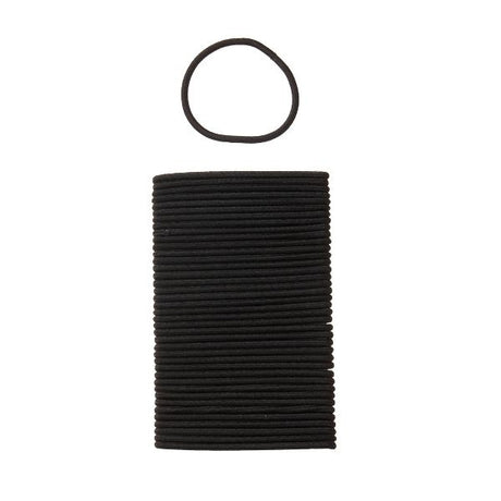 scünci No Damage 2X Stronger Elastic Hair Ties for Fine Hair - Black, 40 count-043194101443-LR-364131-2-LR eShop
