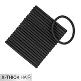 scünci No Damage 2X Stronger Tight Hold Elastic Hair Ties - Black, 22 count-043194101467-LR-364132-2-LR eShop