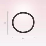 scünci No Damage Elastic Hair Ties - Black, 24 count-043194178292-LR-204211-4-LR eShop