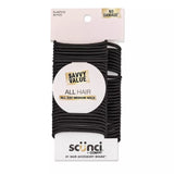 scünci No Damage Elastic Hair Ties - Black, 60 count-043194214303-LR-319469-1-LR eShop