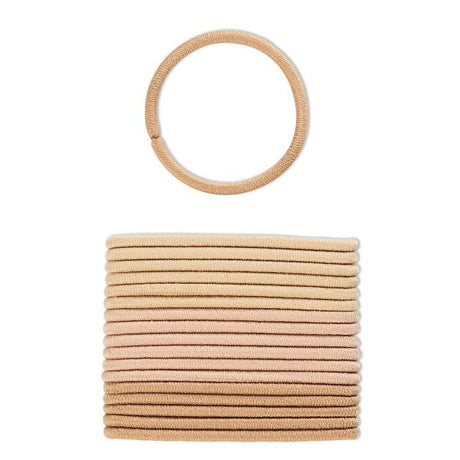 scünci No Damage Elastic Hair Ties - Blonde, 18 count-043194201099-LR-292039-2-LR eShop