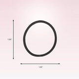scünci No Damage Elastic Hair Ties For Fine Hair - Black, 34 count-043194159758-LR-156994-2-LR eShop