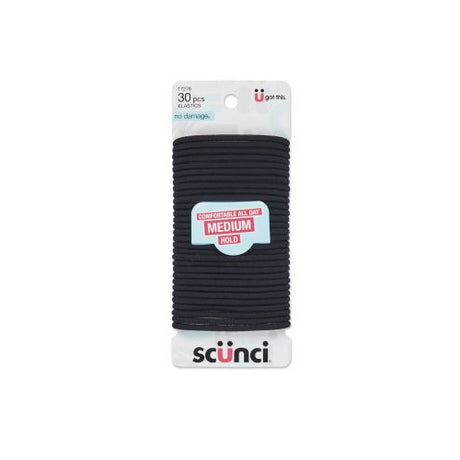 Scünci No Damage Elastics, Black, 30 CT-043194172788-LR-192254-1-LR eShop