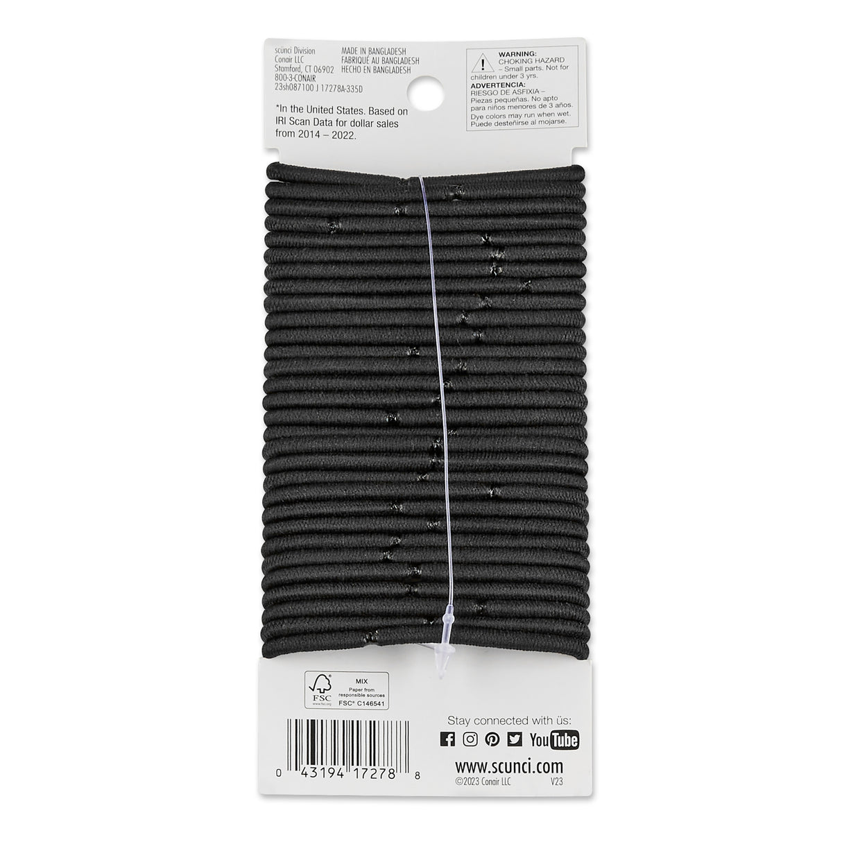 Scünci No Damage Elastics, Black, 30 CT-043194172788-LR-192254-3-LR eShop