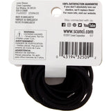 scünci No Damage Hair Elastics For Fine Hair - Black, 15 count-043194325092-LR-332518-2-LR eShop