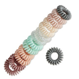 scünci No-Damage Plastic Coiled Hair Spirals - Assorted Pastels, 14 count-043194690442-LR-351458-3-LR eShop
