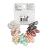 scünci No-Damage Plastic Coiled Hair Spirals - Assorted Pastels, 14 count-043194690442-LR-351458-5-LR eShop