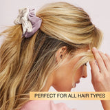 scünci No Damage Plush Velour Scrunchies - Neutrals, 6 count-043194351473-LR-348443-3-LR eShop