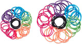 scünci No Damage Ponytail Elastics - Assorted Brights, 80 count-043194228539-LR-274371-2-LR eShop