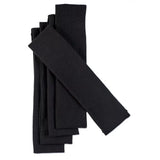 scünci No Damage Stretch Fabric Headbands - Black, 5 count-043194385454-LR-354159-2-LR eShop