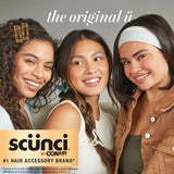 scünci No Damage Super Comfy Hosiery Elastic Hair Tie Ponytailers for All Hair - Assorted Colors, 12 count-043194104659-LR-361974-8-LR eShop