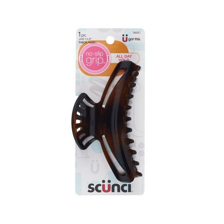 Scünci No-Slip Grip 12cm Curve Jaw Clip, 1 CT-043194366972-LR-190325-1-LR eShop