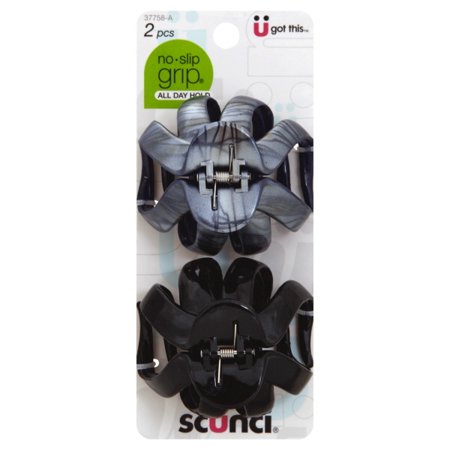 scünci No Slip Grip All Day Hold Octopus Jaw Clips, 2 count-043194377589-LR-255021-1-LR eShop