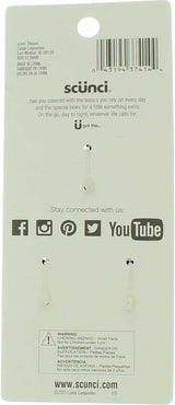 scünci No Slip Grip All Day Medium Hold Jaw Clips, 3 count-043194374144-LR-339166-2-LR eShop
