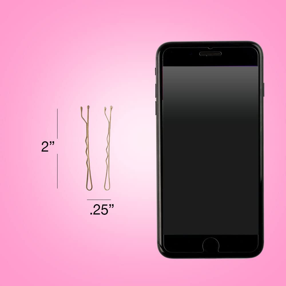 scünci No-Slip Grip Beautiful Blends Bobby Pins - Blonde & Brunette, 48 count-043194374229-LR-201262-5-LR eShop