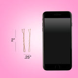 scünci No-Slip Grip Beautiful Blends Bobby Pins - Blonde & Brunette, 48 count-043194374229-LR-201262-5-LR eShop