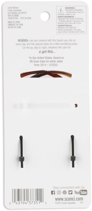 scünci No-Slip Grip Celtic Jaw Clips, 2 count-043194373512-LR-201259-2-LR eShop