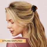 scünci No-Slip Grip Claw Clips - Tortoise and Black, 4 count-043194392209-LR-263876-3-LR eShop