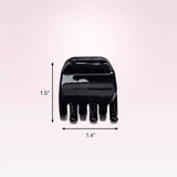 scünci No-Slip Grip Claw Clips - Tortoise and Black, 4 count-043194392209-LR-263876-4-LR eShop
