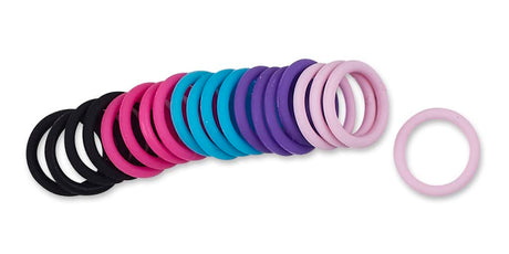 scünci No-Slip Grip Gel Evolution Mini Ponytailers - Assorted Colors, 20 count-043194392261-LR-249667-2-LR eShop