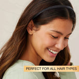 scünci No-Slip Grip Headbands - Black, 4 count-043194583232-LR-178364-6-LR eShop