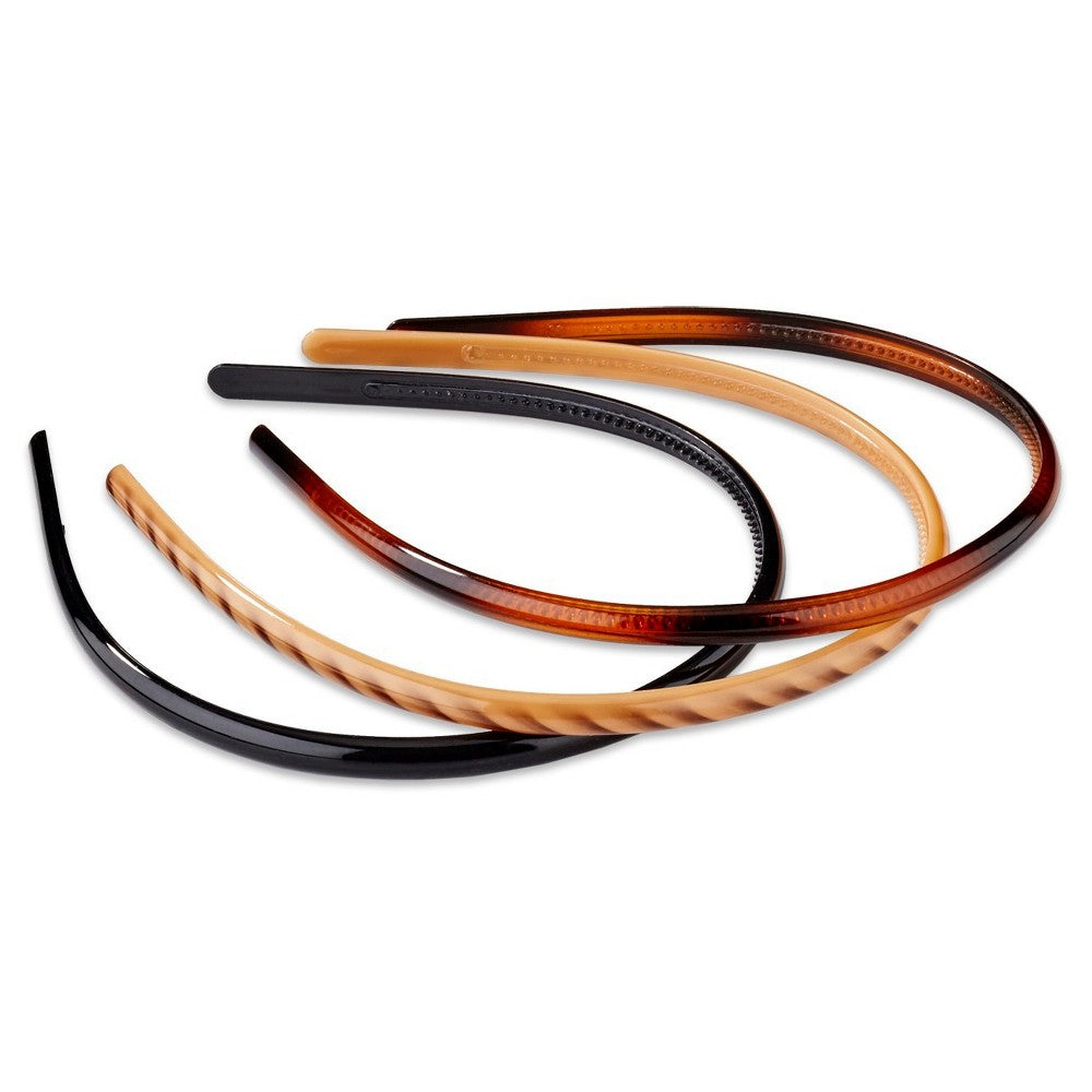 scünci No Slip Grip Skinny Head Bands, 3 count-043194373475-LR-219365-2-LR eShop