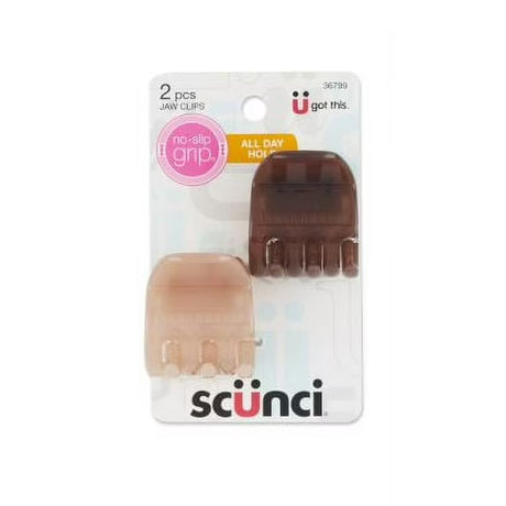 scünci No Slip Small Jaw Hair Clips, 2 count-043194367993-LR-333735-1-LR eShop