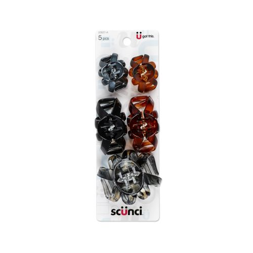 Scünci Octopus Jaw Clips Mixed Sizes, 5 CT-043194209279-LR-319451-1-LR eShop